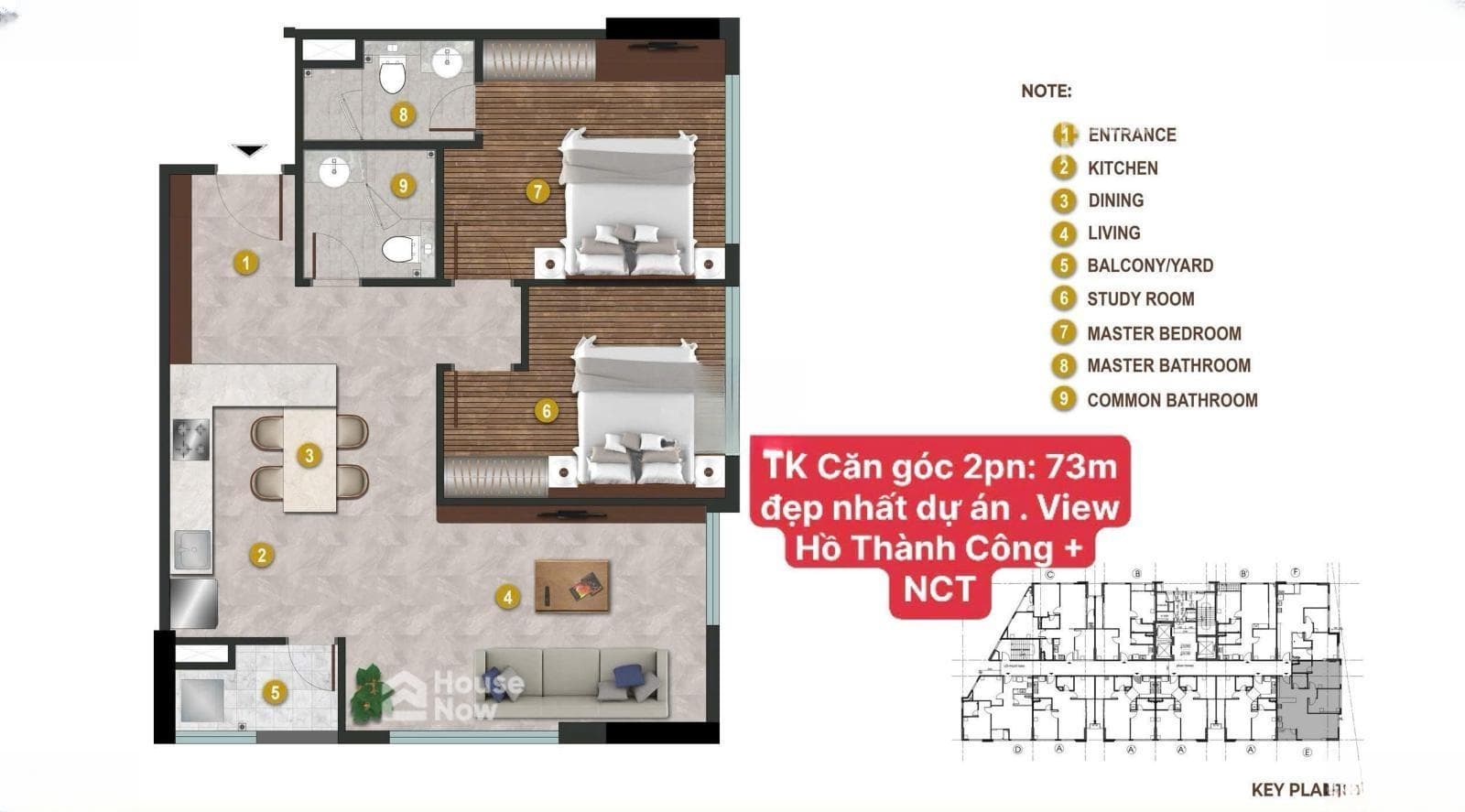 Bán căn góc 2PN quỹ hiếm đẹp The Gloria. Sẵn sổ đỏ, nhận nhà ở ngay. LH 078557**** - ảnh 14 Bán căn góc 2PN quỹ hiếm đẹp The Gloria. Sẵn sổ đỏ, nhận nhà ở ngay. LH 078557**** - ảnh 14