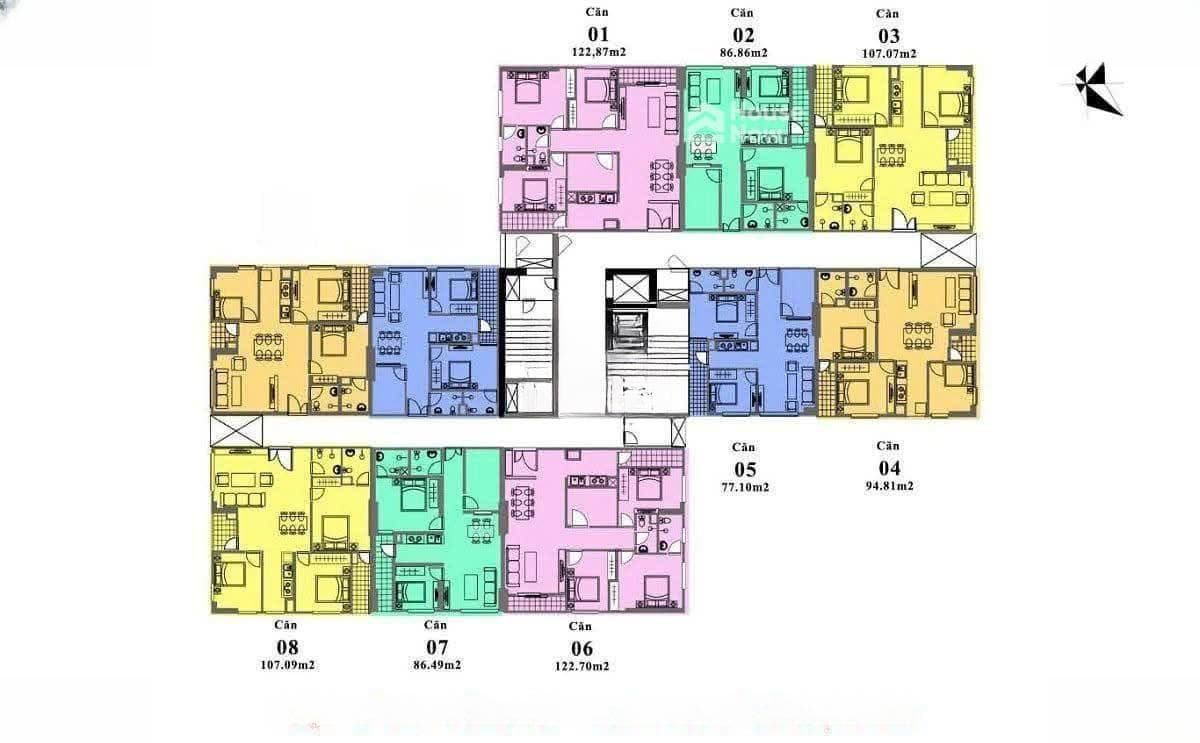 Bán căn 3PN, 4PN giá tốt tòa X2 Đại Kim, Hoàng Mai. LH 098251**** - ảnh 5 Bán căn 3PN, 4PN giá tốt tòa X2 Đại Kim, Hoàng Mai. LH 098251**** - ảnh 5