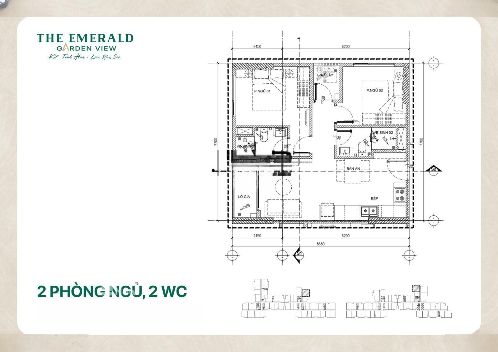 2PN-2WC 63m2 chỉ 2ty5, trả góp hàng tháng 9tr9 đến nhận nhà. L/h: 085448****Hồng Anh) - ảnh 11 2PN-2WC 63m2 chỉ 2ty5, trả góp hàng tháng 9tr9 đến nhận nhà. L/h: 085448****Hồng Anh) - ảnh 11