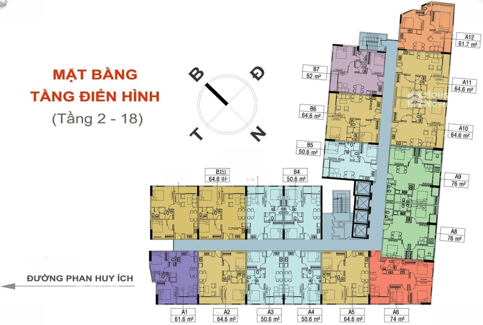 Bán căn hộ Phúc Yên 3 ( Hope Garden). Căn Góc DT 62m2 2Phòng ngủ. Balcon view thoáng. Sổ hồng. - ảnh 6 Bán căn hộ Phúc Yên 3 ( Hope Garden). Căn Góc DT 62m2 2Phòng ngủ. Balcon view thoáng. Sổ hồng. - ảnh 6