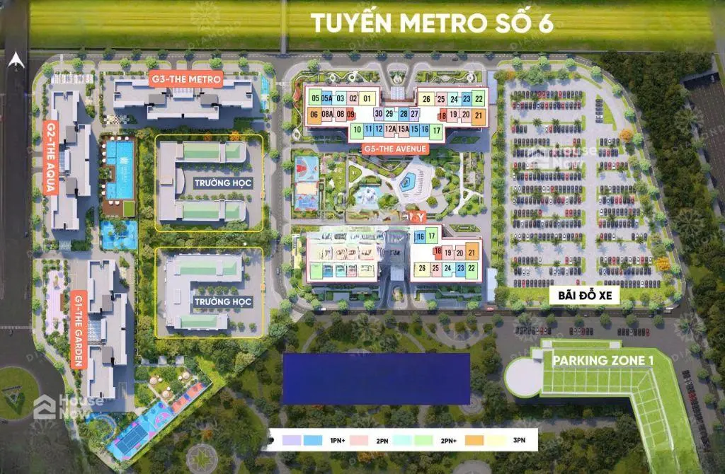 Căn 2Pn 62m2 - toà G6 - BC Đông nam - 3.75 tỷ - Còn ân hạn lãi suất 1 năm - Imperia Sola Park - ảnh 4 Căn 2Pn 62m2 - toà G6 - BC Đông nam - 3.75 tỷ - Còn ân hạn lãi suất 1 năm - Imperia Sola Park - ảnh 4