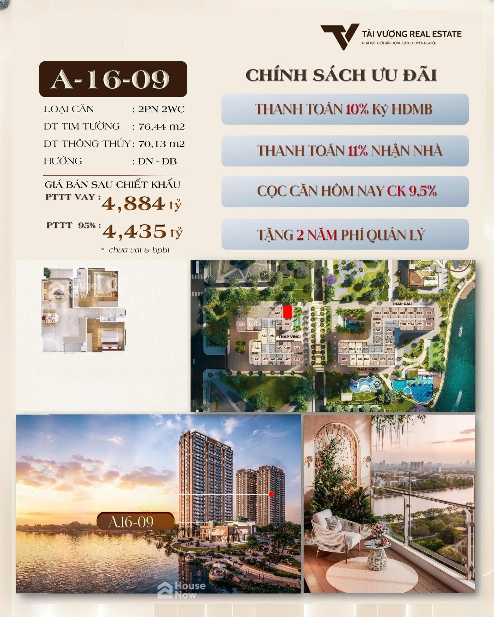 Căn hộ 6 tháng nữa bàn giao thanh toán 500tr nhận nhà ở, bank cho vay ls 0% 18 tháng - ảnh 1
