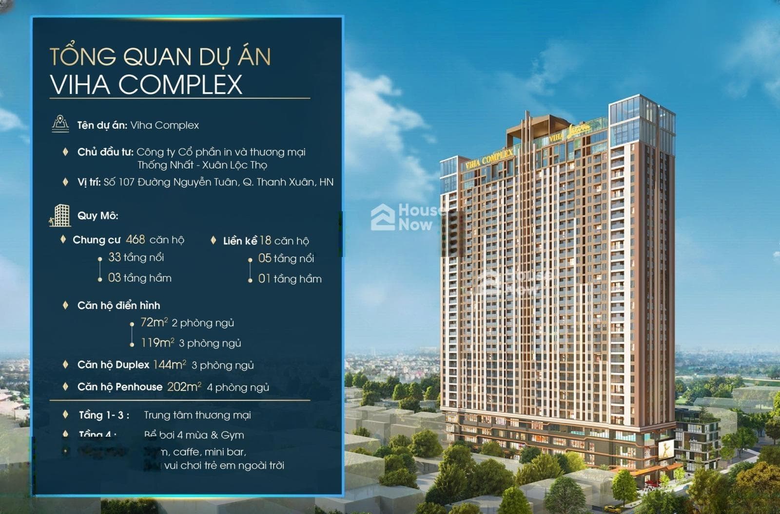 Bán gấp căn ngoại giao 73.5m² ban công Đông Nam, tầng 25, dự án Viha Leciva 107 Nguyễn Tuân - ảnh 2 Bán gấp căn ngoại giao 73.5m² ban công Đông Nam, tầng 25, dự án Viha Leciva 107 Nguyễn Tuân - ảnh 2