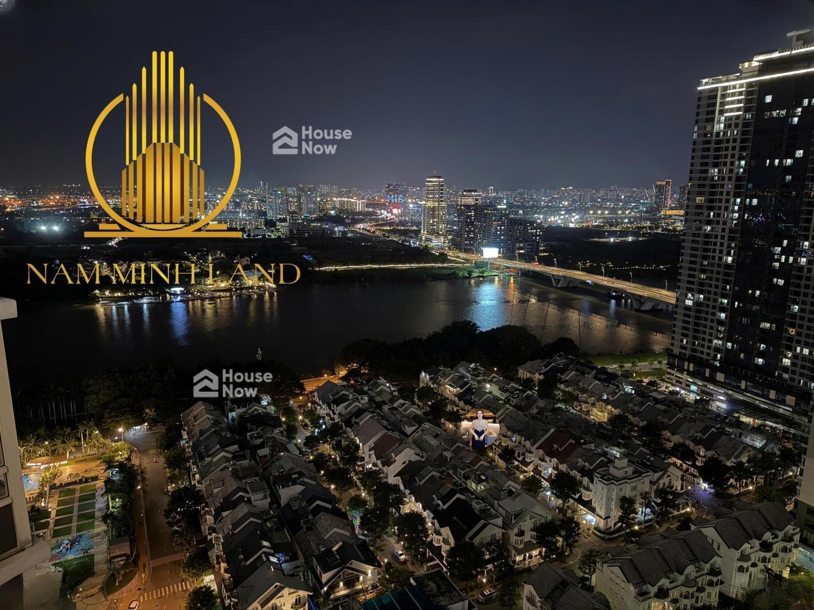 Nam Minh Land - Bán căn hộ 3 PN Saigon Pearl, view sông Sài Gòn, tầng cao, nội thất đầy đủ, nhà đẹp - ảnh 1