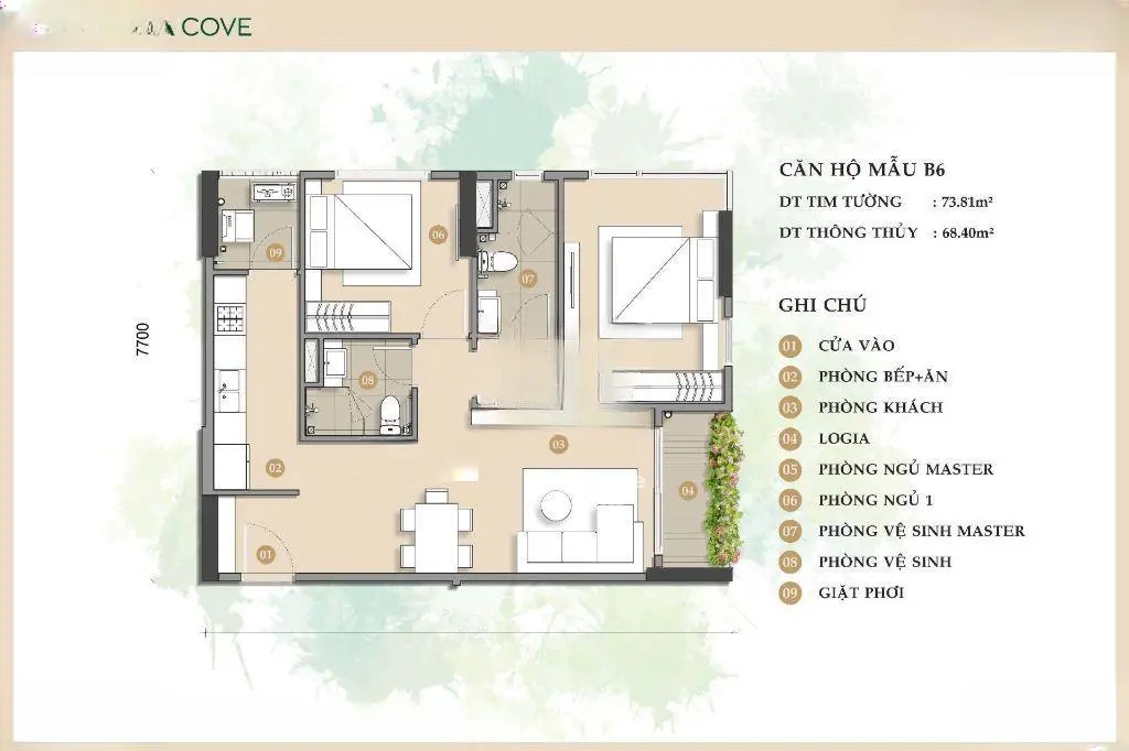 Căn hộ Trellia Mizuki Park 59m2 2PN1WC giá chỉ từ 4,2 Tỷ - ảnh 4 Căn hộ Trellia Mizuki Park 59m2 2PN1WC giá chỉ từ 4,2 Tỷ - ảnh 4