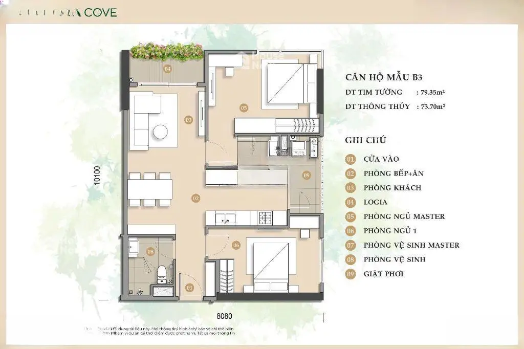 Căn hộ Trellia Mizuki Park 59m2 2PN1WC giá chỉ từ 4,2 Tỷ - ảnh 5 Căn hộ Trellia Mizuki Park 59m2 2PN1WC giá chỉ từ 4,2 Tỷ - ảnh 5