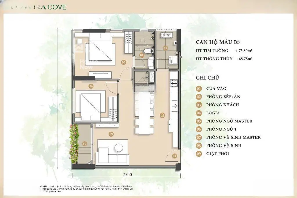Căn hộ Trellia Mizuki Park 59m2 2PN1WC giá chỉ từ 4,2 Tỷ - ảnh 7 Căn hộ Trellia Mizuki Park 59m2 2PN1WC giá chỉ từ 4,2 Tỷ - ảnh 7