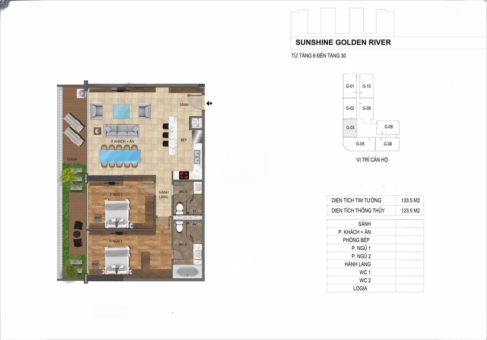 Sunshine Golden River CH 2PN 2WC DT 123m2, BC hướng Bắc, tầng cao view Sông Hồng, cầu Nhật Tân - ảnh 12 Sunshine Golden River CH 2PN 2WC DT 123m2, BC hướng Bắc, tầng cao view Sông Hồng, cầu Nhật Tân - ảnh 12