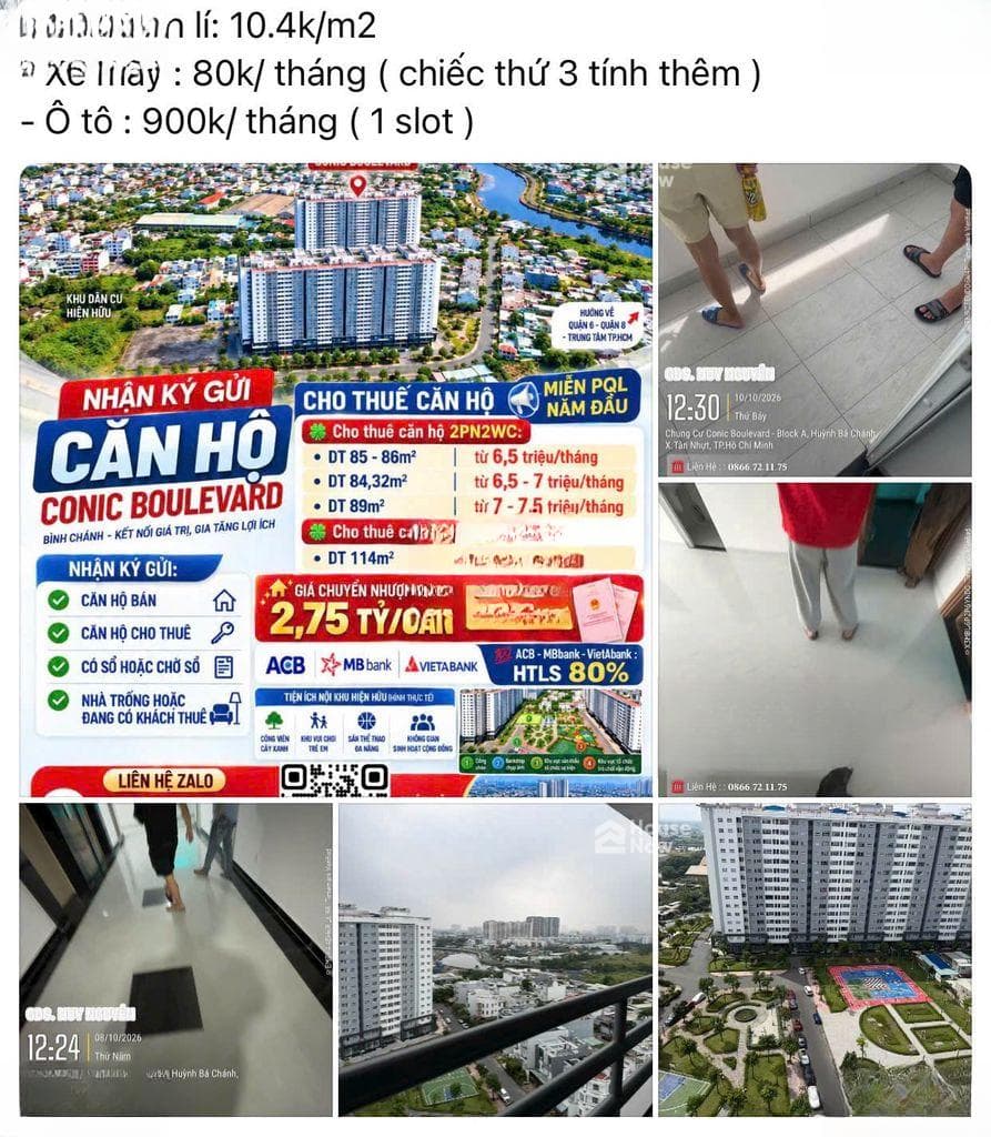 𝐂𝐀̆𝐍 𝐇𝐎̣̂ 𝐂𝐎𝐍𝐈𝐂 𝐁𝐎𝐔𝐋𝐄𝐕𝐀𝐑𝐃 SỔ HỒNG RIÊNG 𝐌𝐎̛́𝐈 -GIÁ SIÊU RẺ VỚI 84M2 VAY 80% - ảnh 1