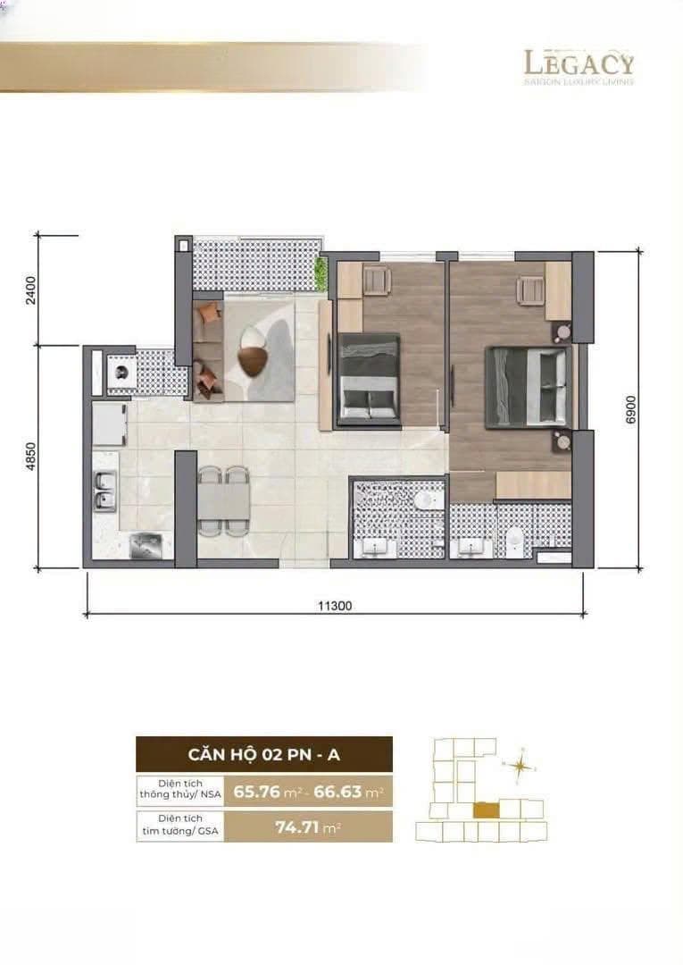 Căn hộ 2PN tại Legacy 66 Quận 5 - Vị trí, Tiến độ và Chính sách Thanh toán có gì đáng quan tâm? - ảnh 4 Căn hộ 2PN tại Legacy 66 Quận 5 - Vị trí, Tiến độ và Chính sách Thanh toán có gì đáng quan tâm? - ảnh 4
