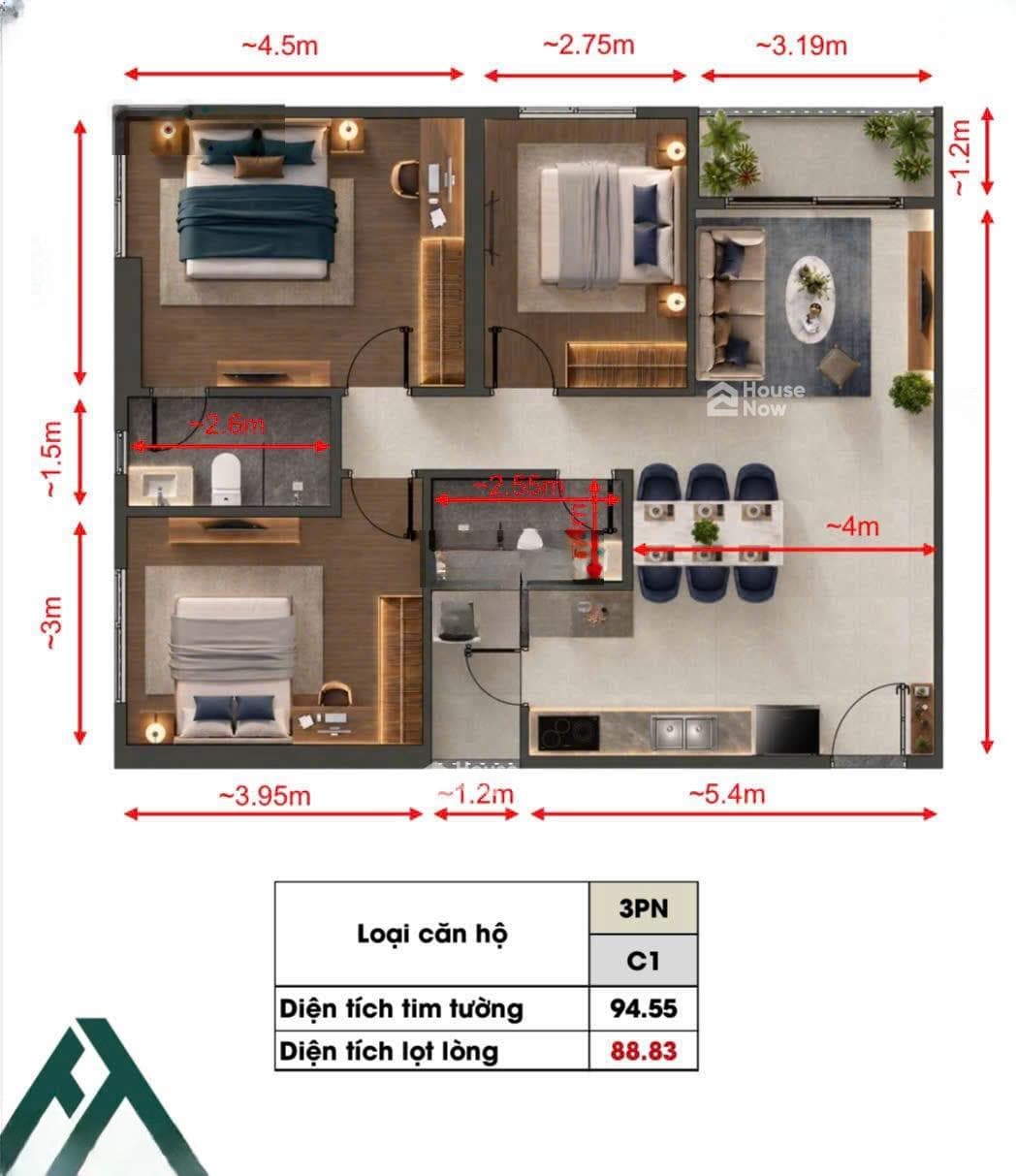 Bán căn số 10 tòa L1 căn 3PN - 95m2 lầu đẹp, view nội khu, hướng mát căn hộ tri thức TT Genesis - ảnh 7 Bán căn số 10 tòa L1 căn 3PN - 95m2 lầu đẹp, view nội khu, hướng mát căn hộ tri thức TT Genesis - ảnh 7